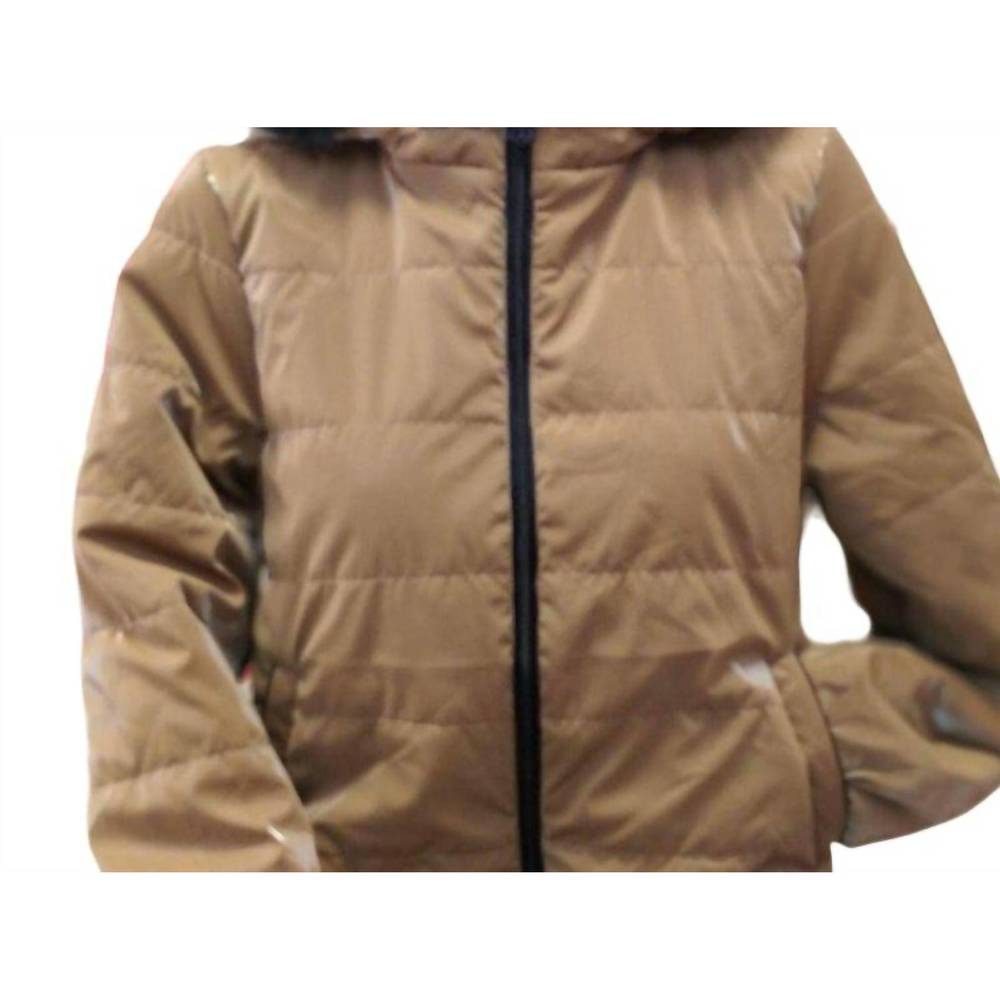 NEW DOLCEZZA women's leonard woven jacket in camel